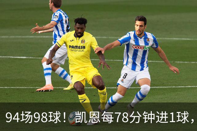 94场98球！凯恩每78分钟进1球，德甲历史出场超2000分钟效率最高